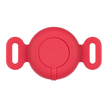 QR Code Medical ID Tag with Location Tracker Red, Red, large image number 1